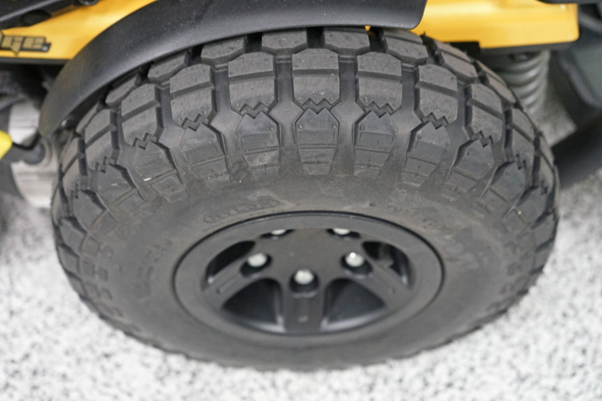 Quantum Q6 Edge Power Wheelchair Large Knobby Tires - 7972