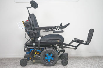 Quantum Edge 3 Stretto Power Wheelchair 12" iLevel Seat Lift, Tilt, Recline & Legs - 8025
