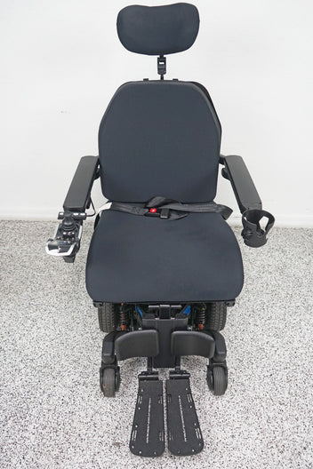 Quantum Edge 3 Stretto Power Wheelchair 12" iLevel Seat Lift, Tilt, Recline & Legs - 8025