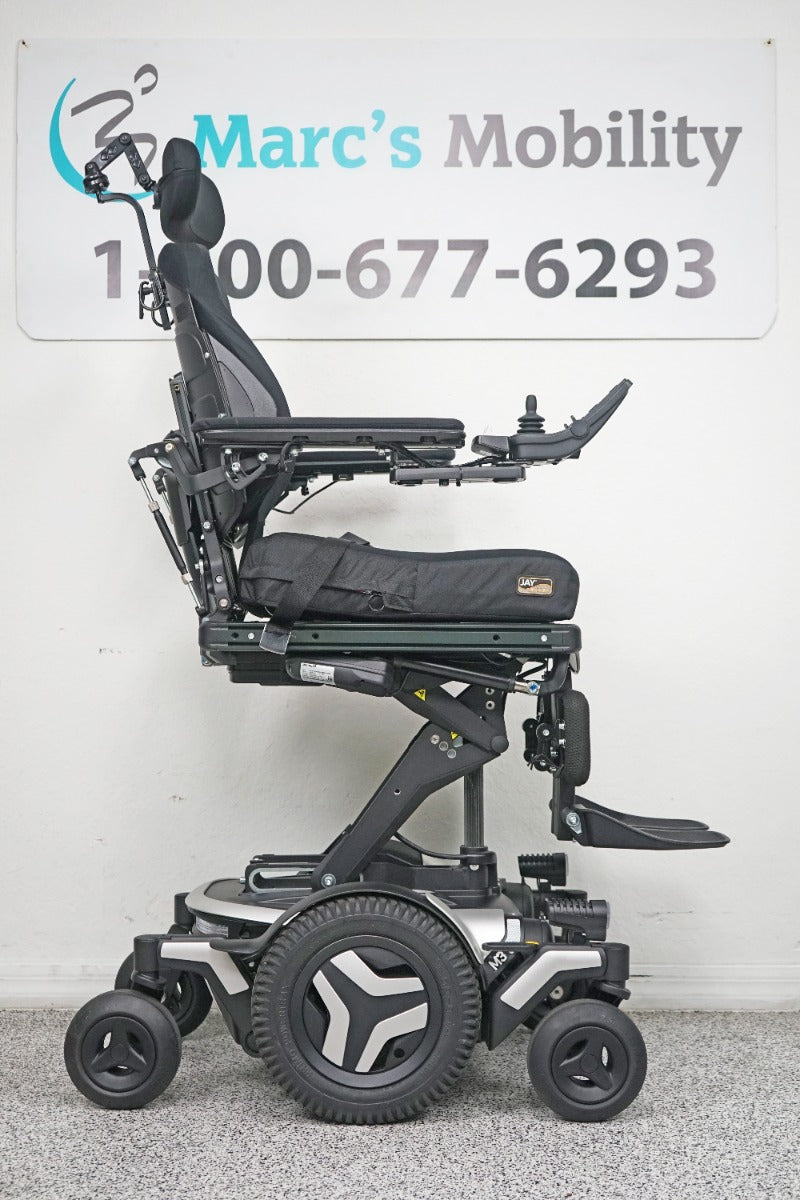Permobil M3 Power Wheelchair 12" Seat Lift, Tilt, Recline & Legs - 8026