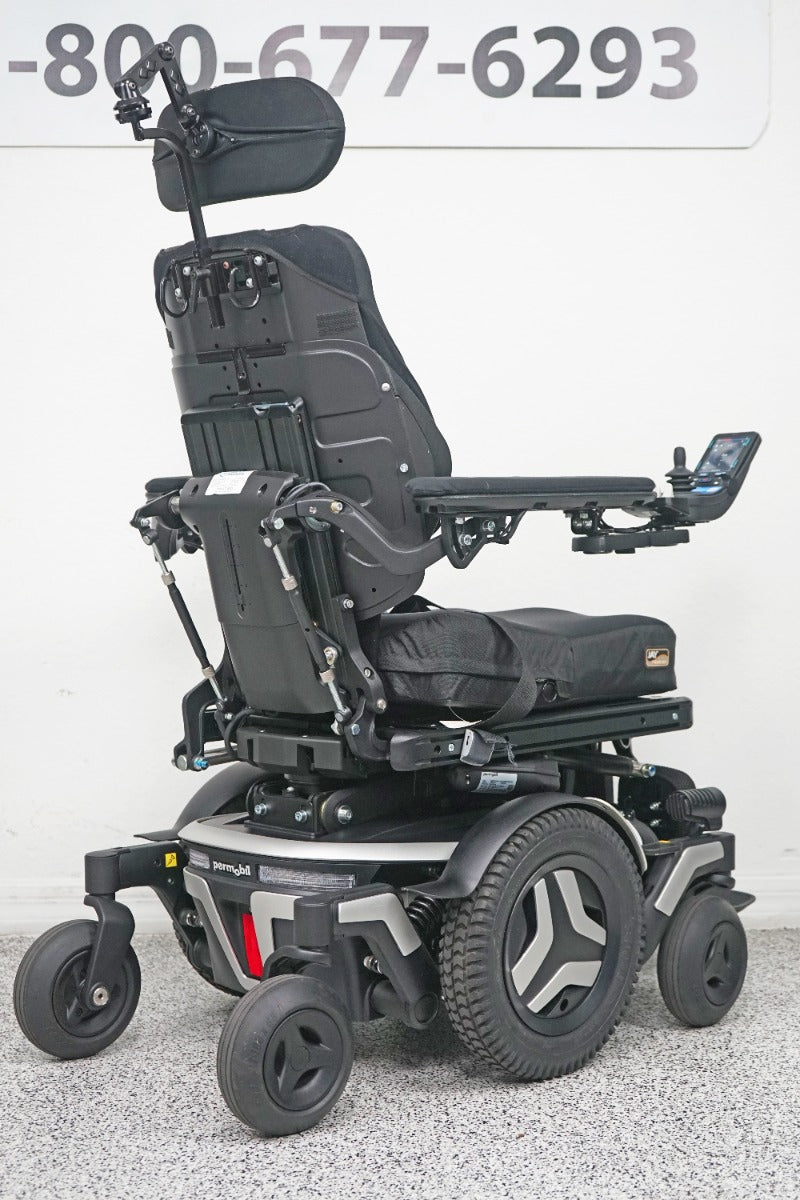 Permobil M3 Power Wheelchair 12" Seat Lift, Tilt, Recline & Legs - 8026
