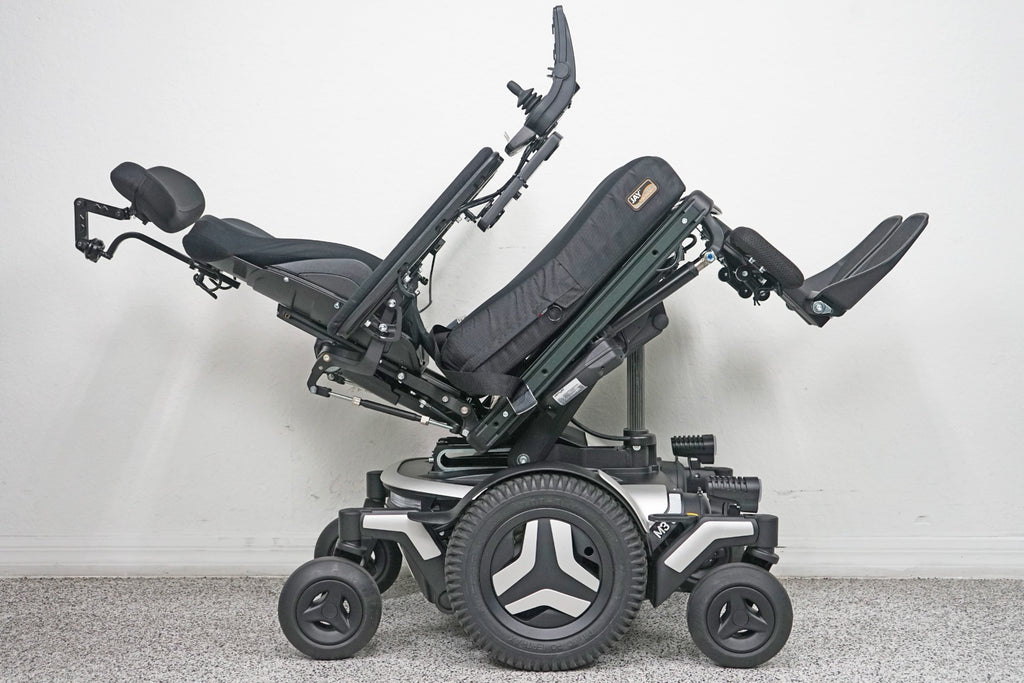 Permobil M3 Power Wheelchair 12" Seat Lift, Tilt, Recline & Legs - 8026