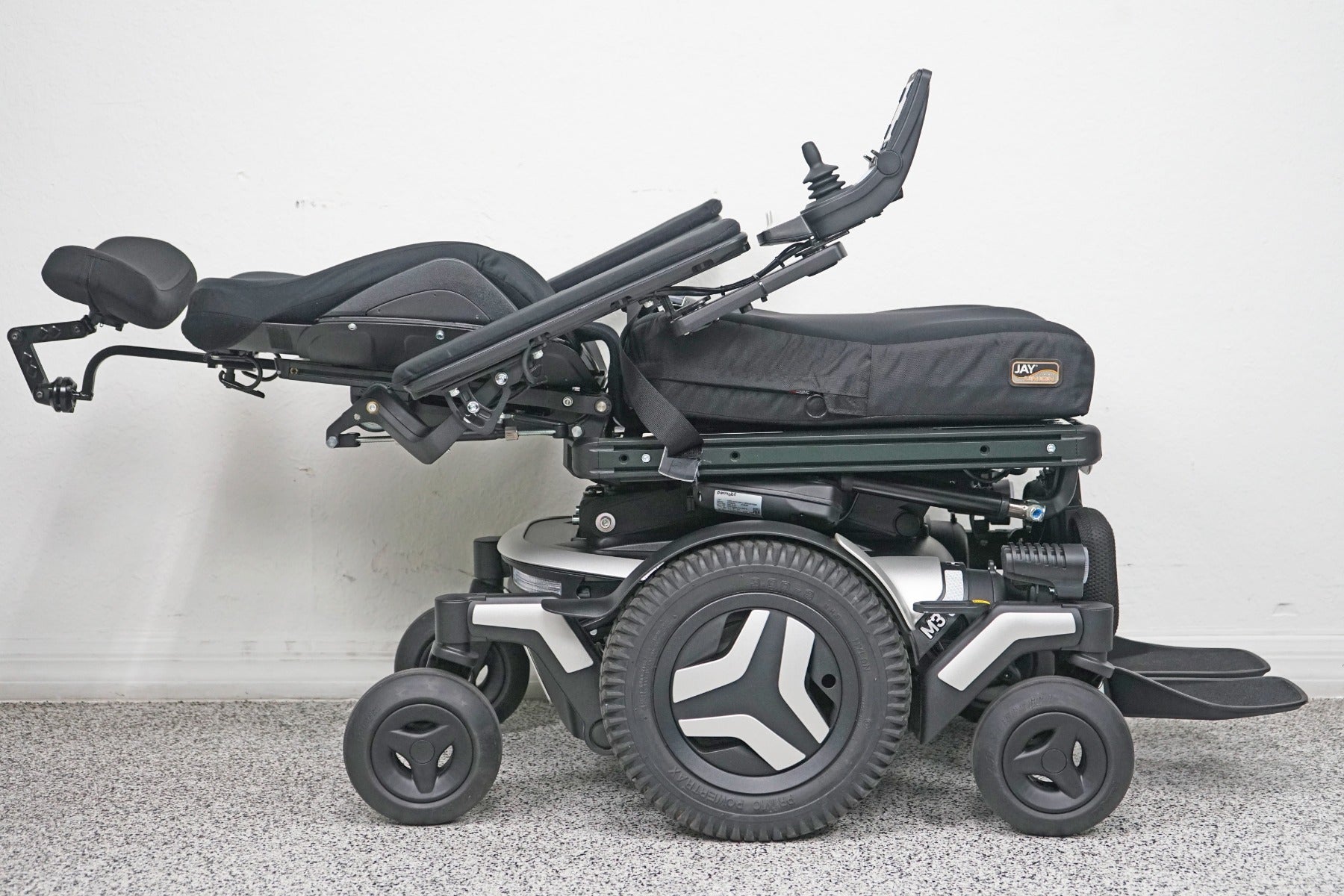 Permobil M3 Power Wheelchair 12" Seat Lift, Tilt, Recline & Legs - 8026