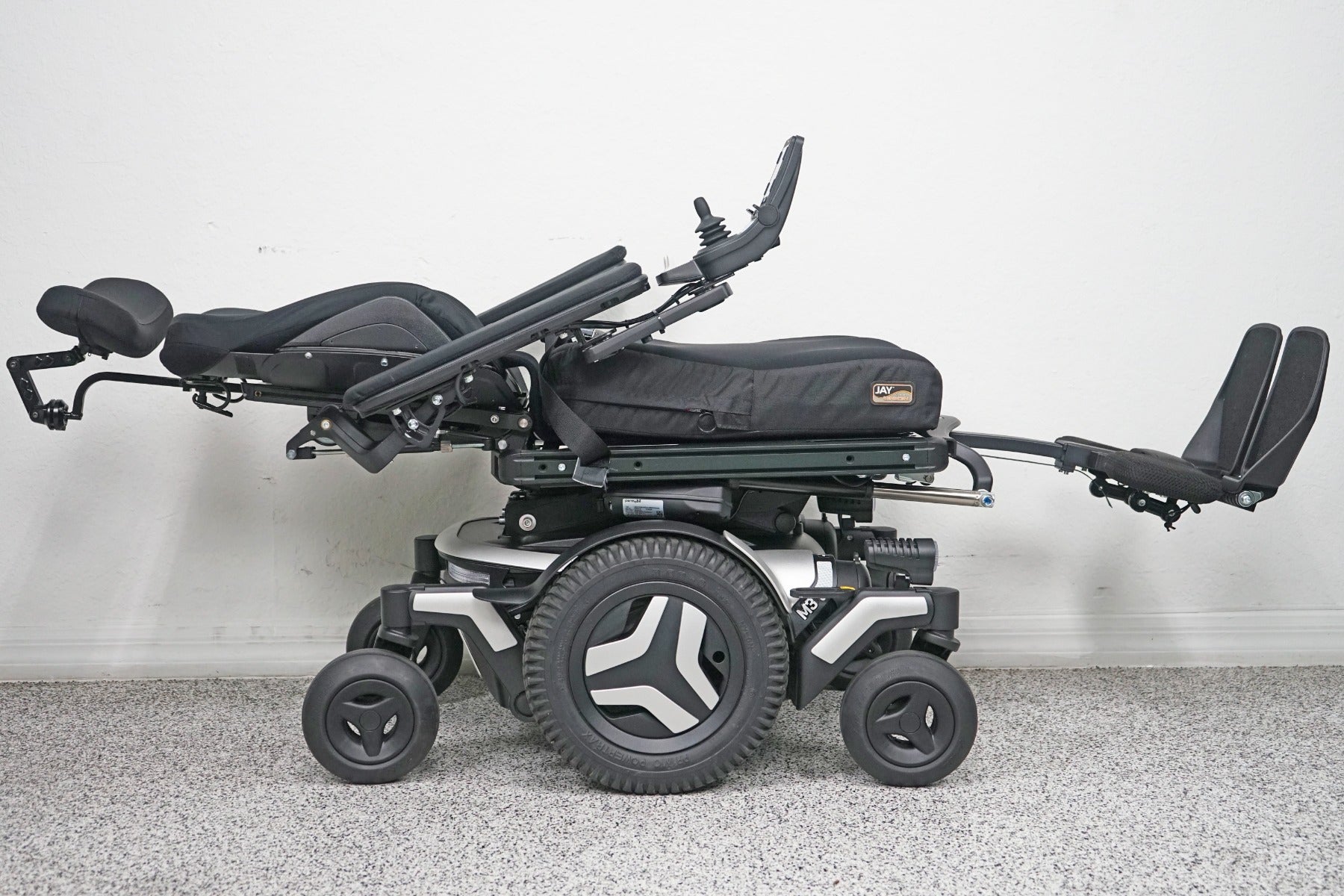 Permobil M3 Power Wheelchair 12" Seat Lift, Tilt, Recline & Legs - 8026