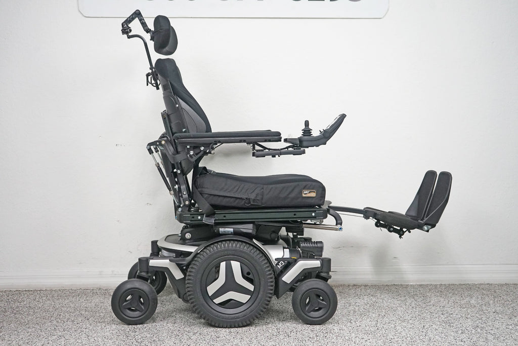Permobil M3 Power Wheelchair 12" Seat Lift, Tilt, Recline & Legs - 8026