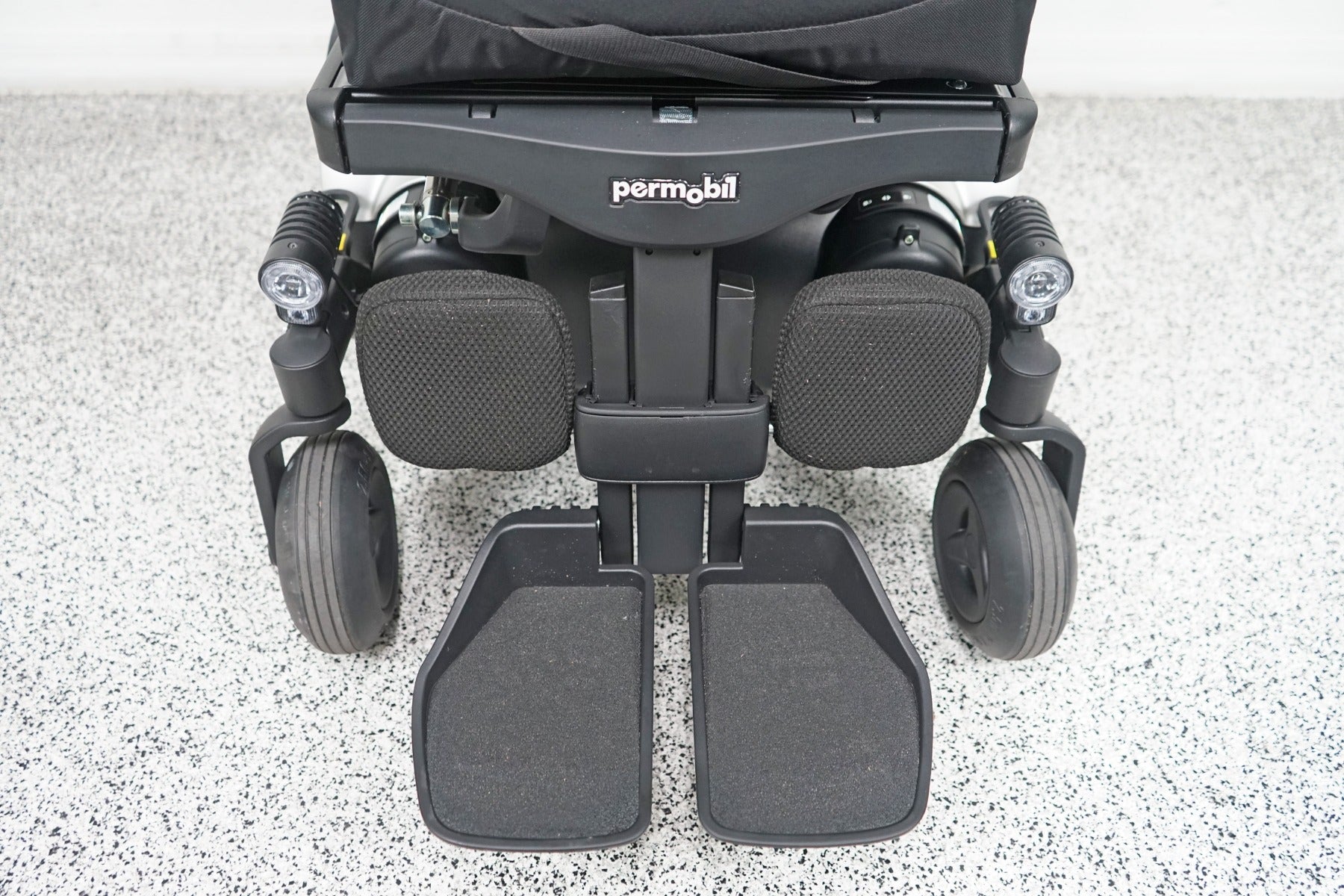 Permobil M3 Power Wheelchair 12" Seat Lift, Tilt, Recline & Legs - 8026