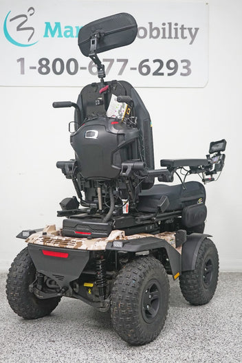 Quantum Outback All Terrain Power Wheelchair Seat Lift, Tilt, Recline & Legs - 8134