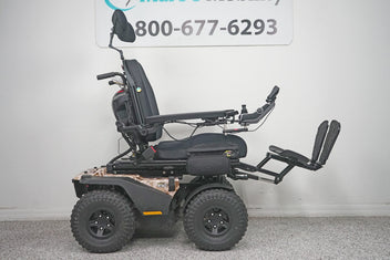 Quantum Outback All Terrain Power Wheelchair Seat Lift, Tilt, Recline & Legs - 8134