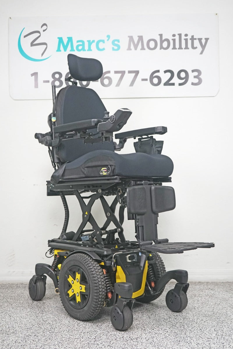 Quantum Edge 3 Stretto Power Wheelchair 12" iLevel Seat Lift, Tilt, Recline & Legs - 8128