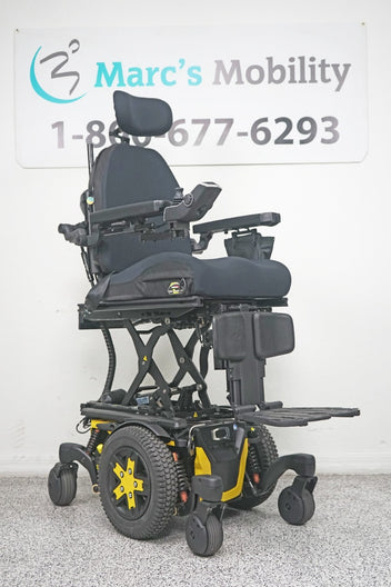 Quantum Edge 3 Stretto Power Wheelchair 12" iLevel Seat Lift, Tilt, Recline & Legs - 8128