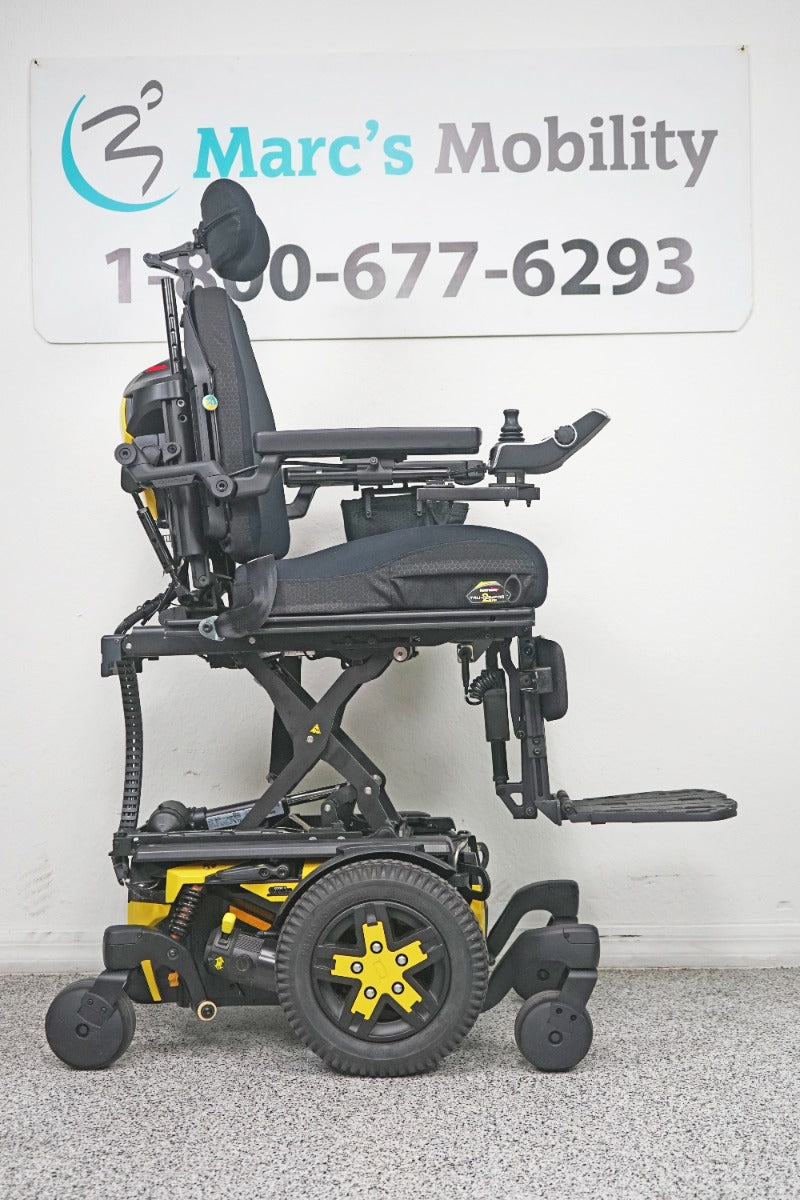 Quantum Edge 3 Stretto Power Wheelchair 12" iLevel Seat Lift, Tilt, Recline & Legs - 8128