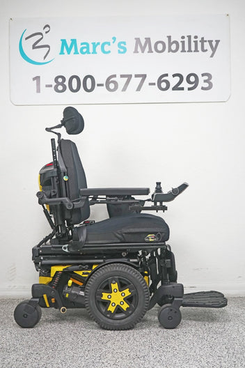 Quantum Edge 3 Stretto Power Wheelchair 12" iLevel Seat Lift, Tilt, Recline & Legs - 8128