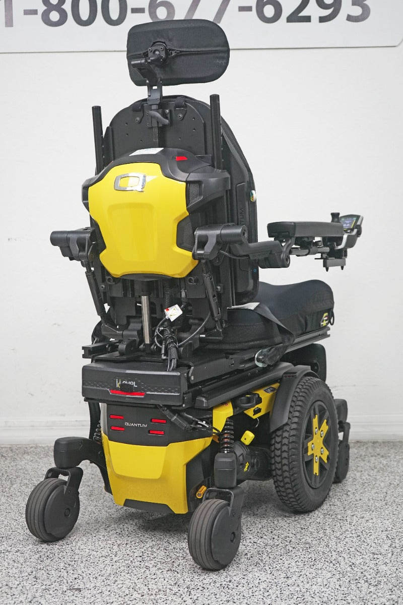 Quantum Edge 3 Stretto Power Wheelchair 12" iLevel Seat Lift, Tilt, Recline & Legs - 8128