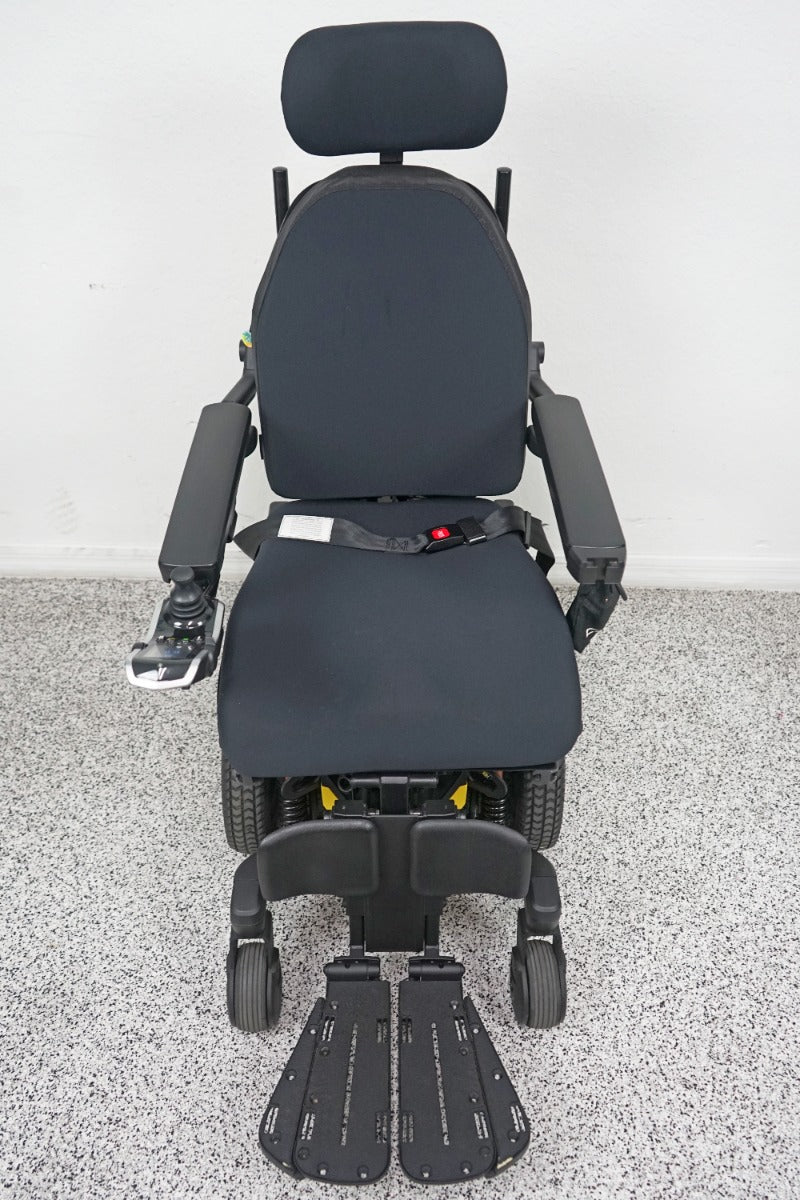 Quantum Edge 3 Stretto Power Wheelchair 12" iLevel Seat Lift, Tilt, Recline & Legs - 8128