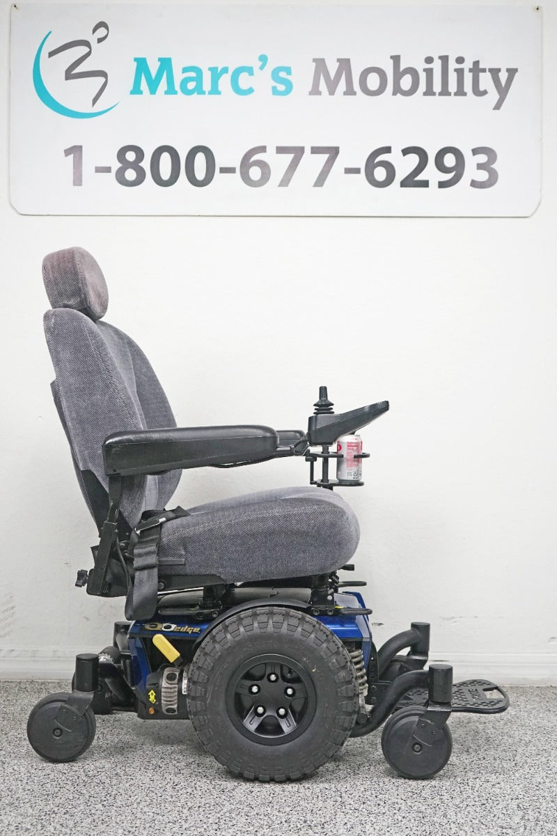 Quantum Q6 Edge Power Wheelchair Large Knobby Tires - 8159