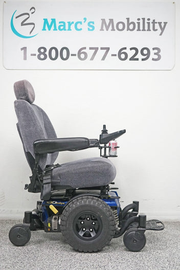 Quantum Q6 Edge Power Wheelchair Large Knobby Tires - 8159