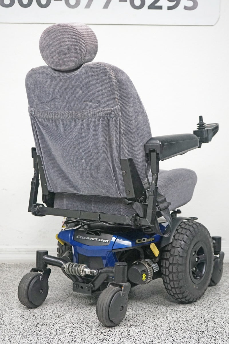 Quantum Q6 Edge Power Wheelchair Large Knobby Tires - 8159