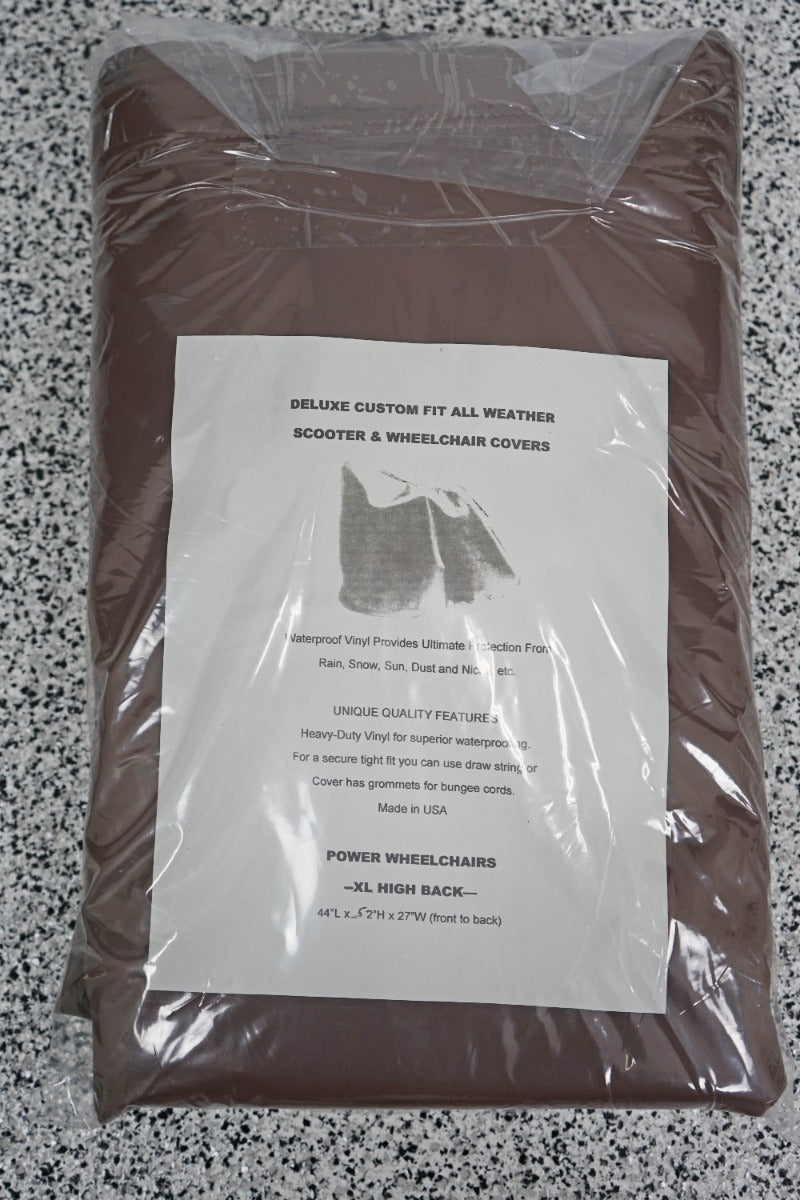 XL High Back Power Chair Cover- Heavy Duty