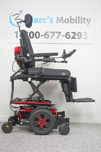 Quantum Edge 3 iLevel Power Wheelchair 12" Seat Lift, Tilt, Recline & Legs - 6366