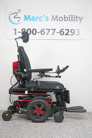Quantum Edge 3 iLevel Power Wheelchair 12" Seat Lift, Tilt, Recline & Legs - 6366
