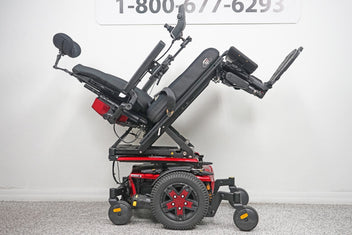 Quantum Edge 3 iLevel Power Wheelchair 12" Seat Lift, Tilt, Recline & Legs - 6366