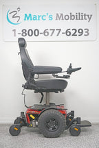 Quantum Q6 Edge Power Wheelchair Large Knobby Tires & 7" Seat Lift - 8133