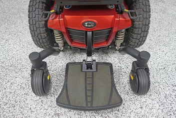 Quantum Q6 Edge Power Wheelchair Large Knobby Tires & 7" Seat Lift - 8133
