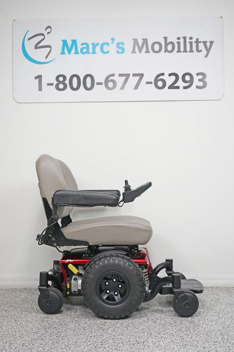 Quantum Q6 Edge Power Wheelchair with Large Knobby Tires - 6383