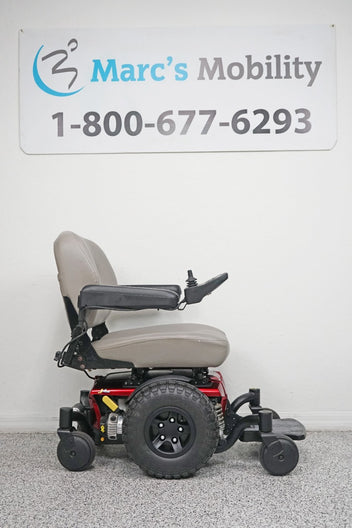 Quantum Q6 Edge Power Wheelchair with Large Knobby Tires - 6383