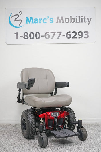 Quantum Q6 Edge Power Wheelchair with Large Knobby Tires - 6383