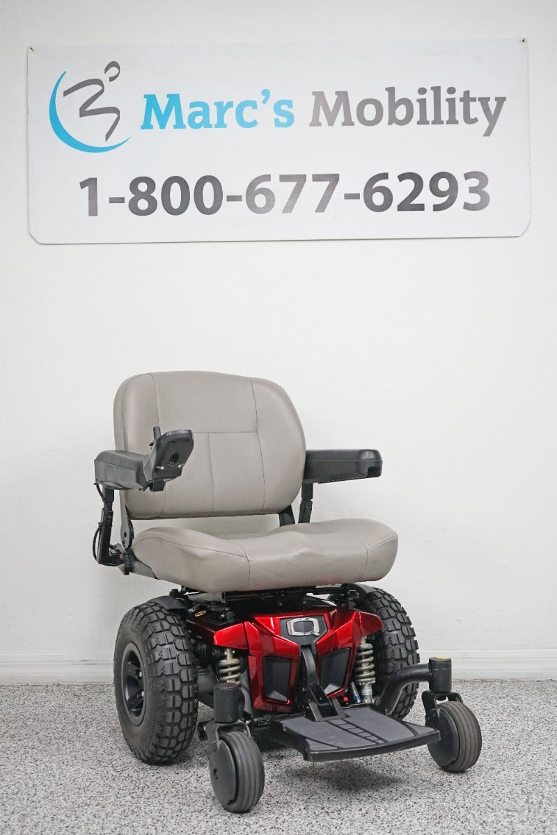 Quantum Q6 Edge Power Wheelchair with Large Knobby Tires - 6383