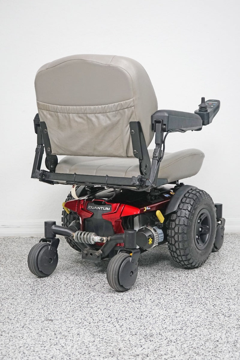 Quantum Q6 Edge Power Wheelchair with Large Knobby Tires - 6383