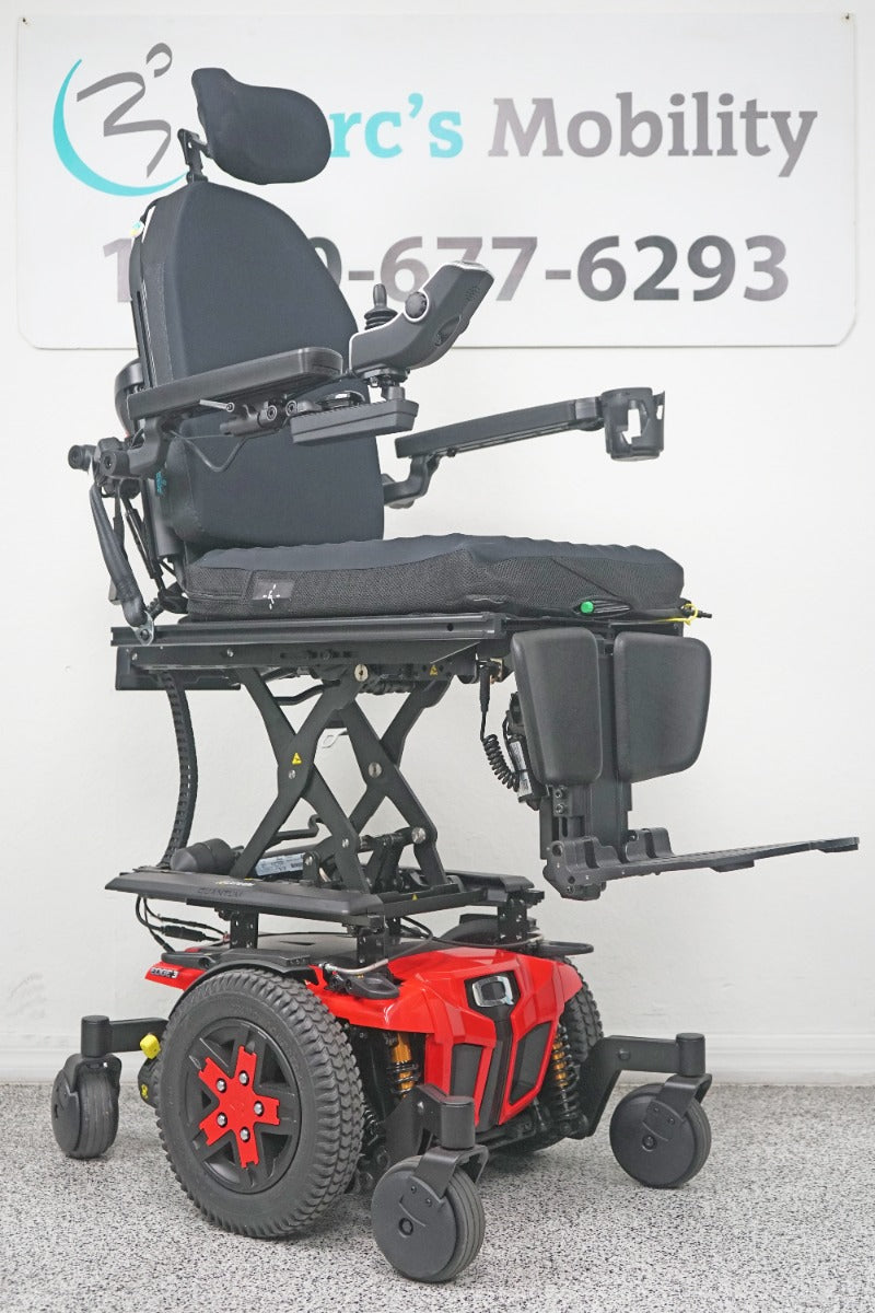Quantum Edge 3 Power Wheelchair 12" iLevel Seat Lift, Tilt, Recline & Legs - 8251