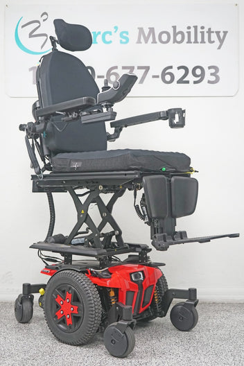 Quantum Edge 3 Power Wheelchair 12" iLevel Seat Lift, Tilt, Recline & Legs - 8251