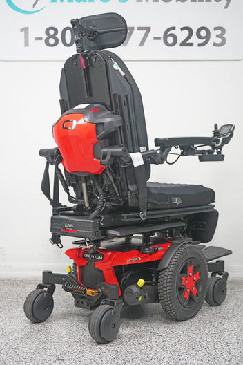 Quantum Edge 3 Power Wheelchair 12" iLevel Seat Lift, Tilt, Recline & Legs - 8251
