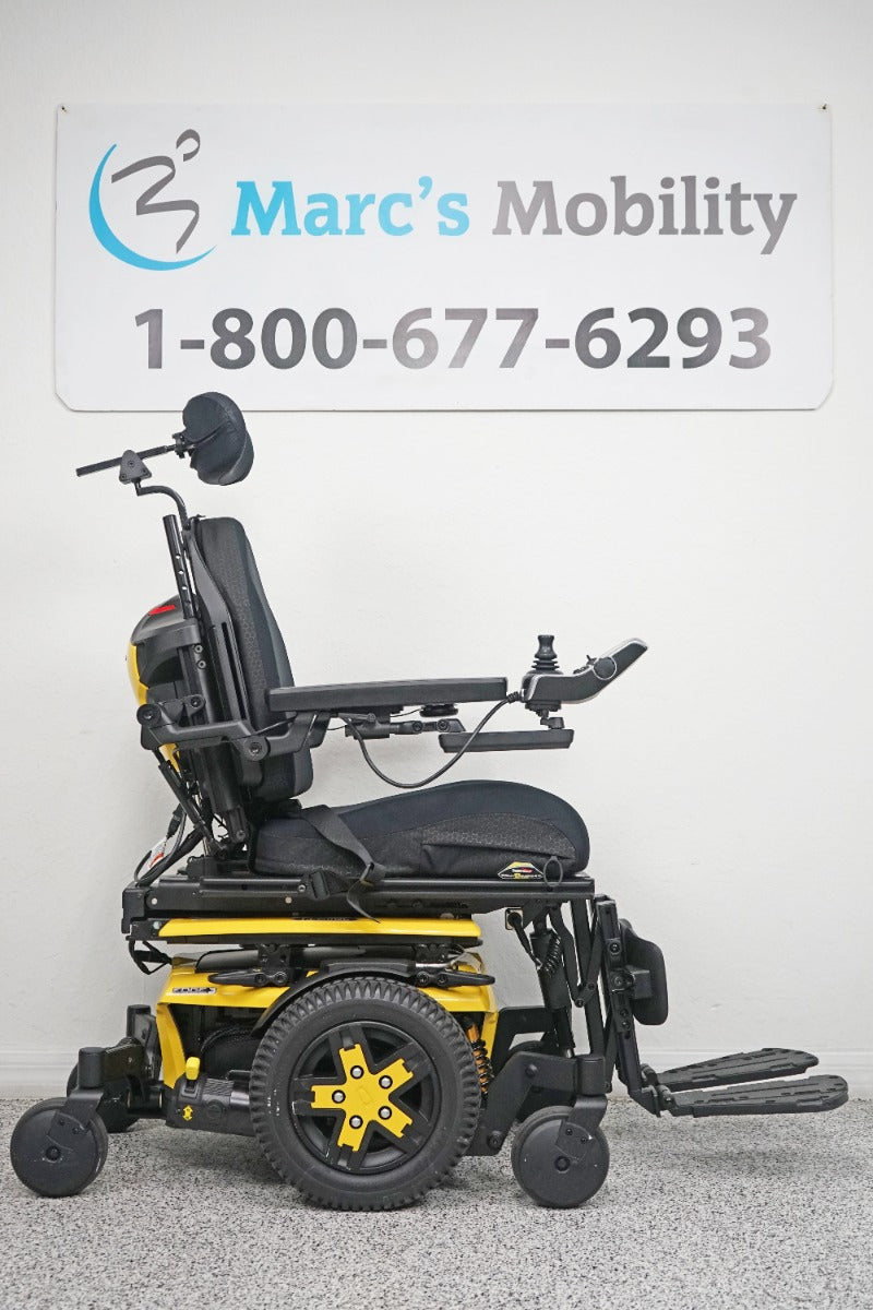 Quantum Edge 3 iLevel Power Wheelchair 12" Seat Lift, Tilt, Recline & Legs - 6423