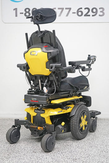 Quantum Edge 3 iLevel Power Wheelchair 12" Seat Lift, Tilt, Recline & Legs - 6423