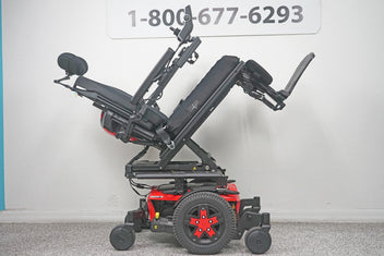 Quantum Edge 3 Power Wheelchair 12" iLevel Seat Lift, Tilt, Recline & Legs - 8251