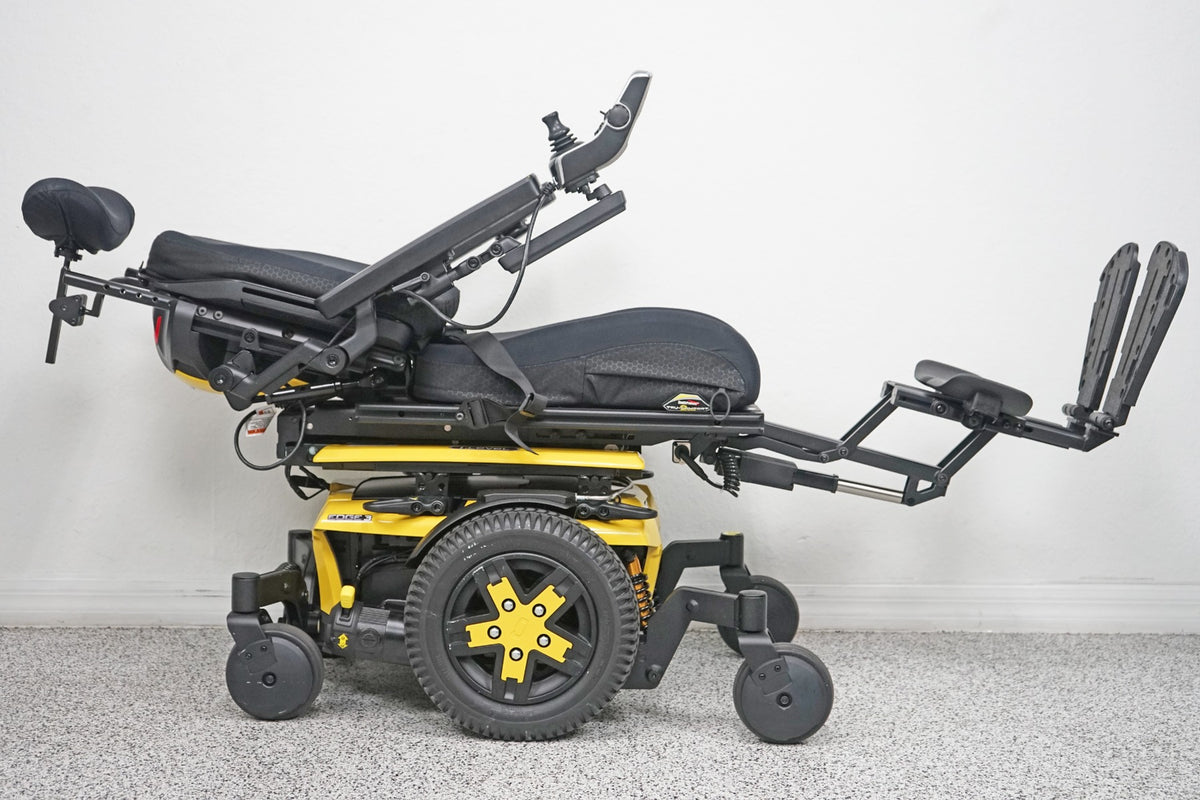 Quantum Edge 3 iLevel Power Wheelchair 12" Seat Lift, Tilt, Recline & Legs - 6423