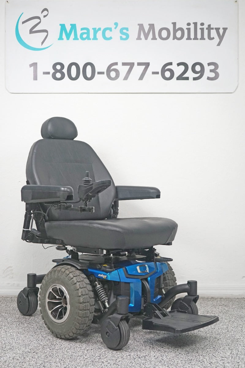 Quantum Q6 Edge HD Power Wheelchair Large Knobby Tires - 8252