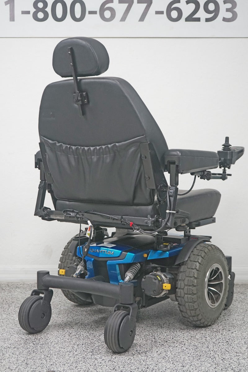 Quantum Q6 Edge HD Power Wheelchair Large Knobby Tires - 8252