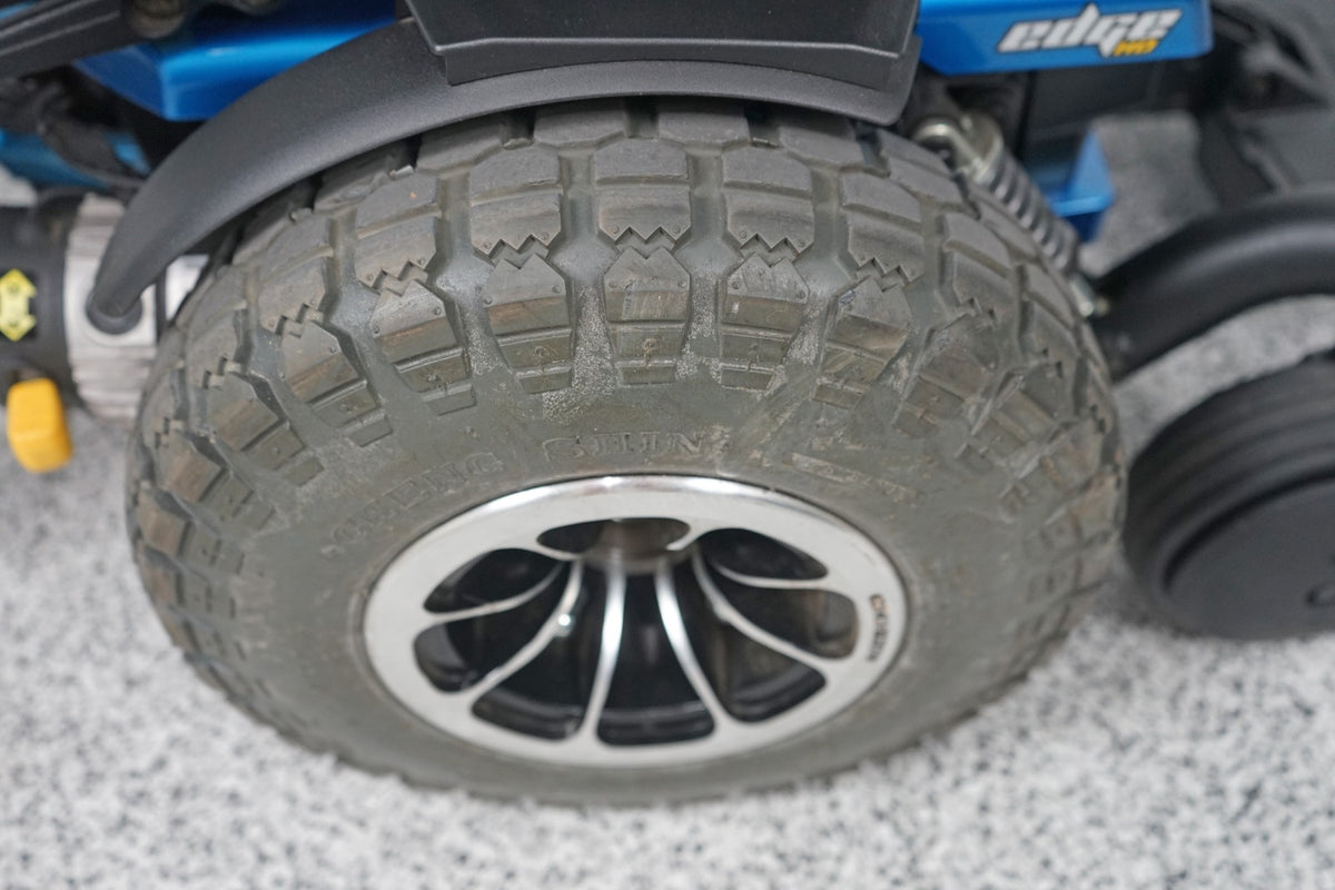 Quantum Q6 Edge HD Power Wheelchair Large Knobby Tires - 8252