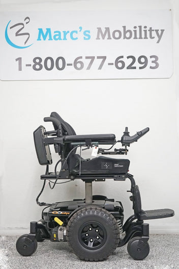 Quantum Q6 Edge Power Wheelchair 7" Seat Lift & Large Knobby Tires - 6382