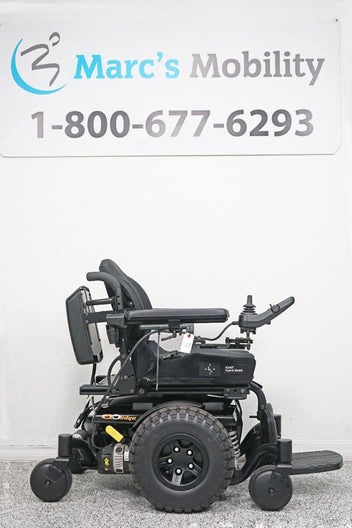 Quantum Q6 Edge Power Wheelchair 7" Seat Lift & Large Knobby Tires - 6382
