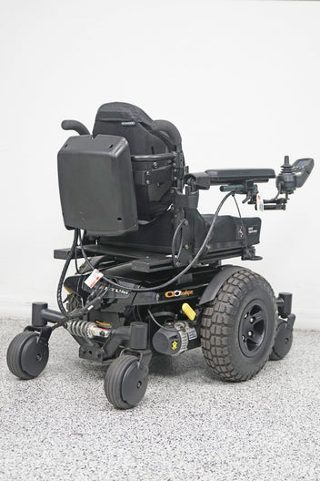 Quantum Q6 Edge Power Wheelchair 7" Seat Lift & Large Knobby Tires - 6382