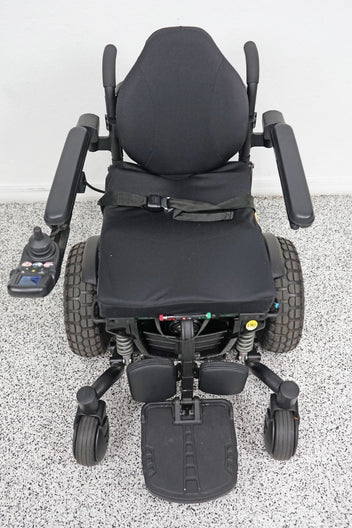 Quantum Q6 Edge Power Wheelchair 7" Seat Lift & Large Knobby Tires - 6382