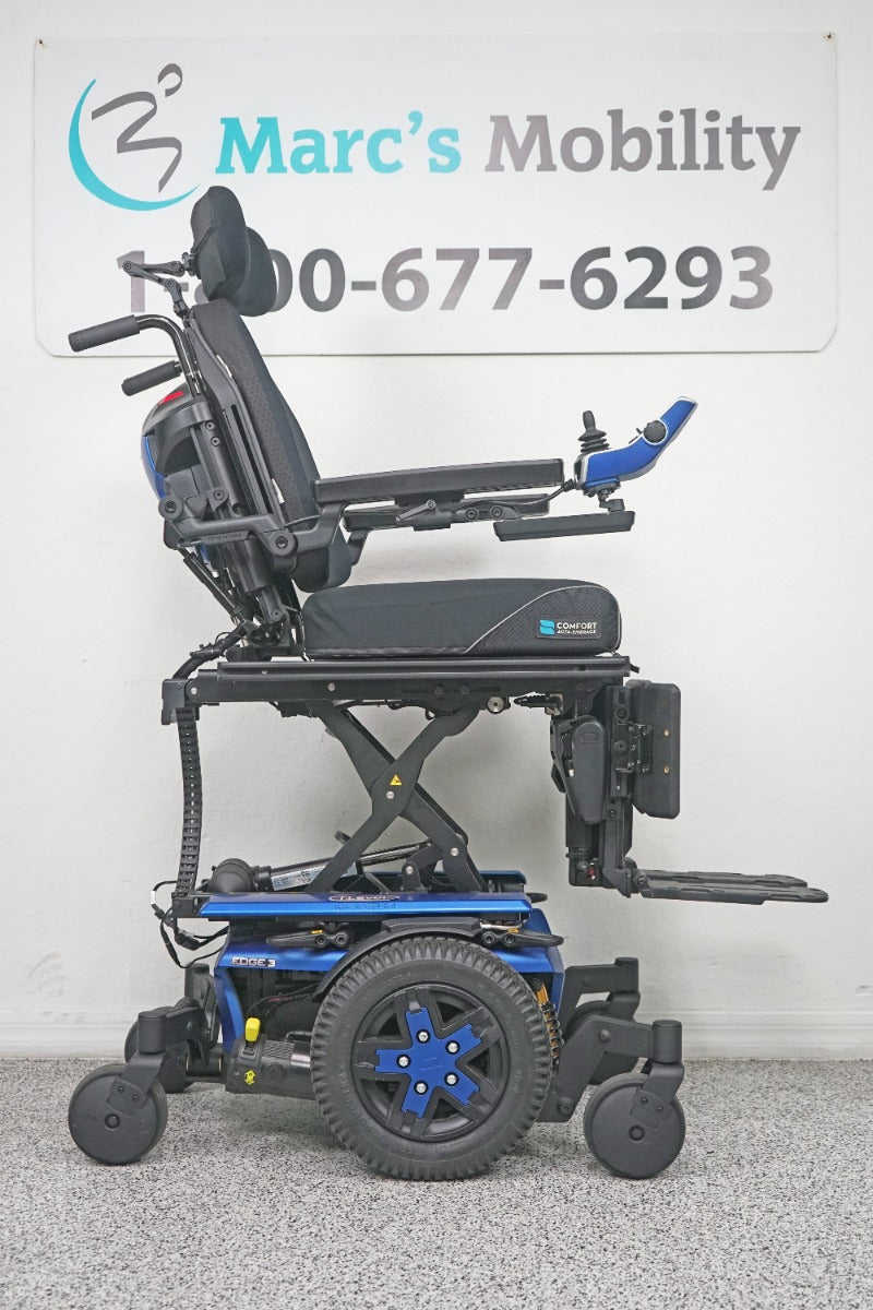 Quantum Edge 3 Power Wheelchair 12" iLevel Seat Lift, Tilt, Recline & Legs - 8197