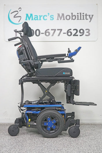 Quantum Edge 3 Power Wheelchair 12" iLevel Seat Lift, Tilt, Recline & Legs - 8197
