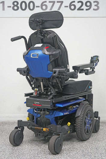 Quantum Edge 3 Power Wheelchair 12" iLevel Seat Lift, Tilt, Recline & Legs - 8197