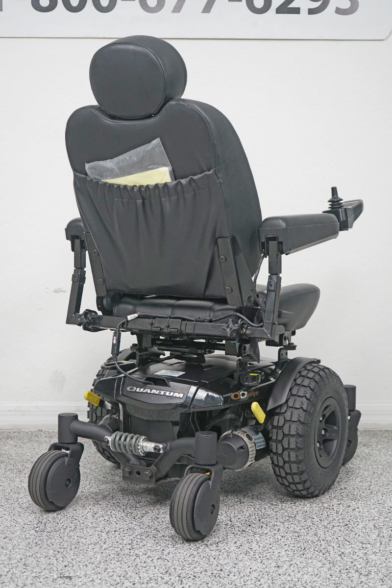 Quantum Q6 Edge Power Wheelchair Large Knobby Tires - 8273